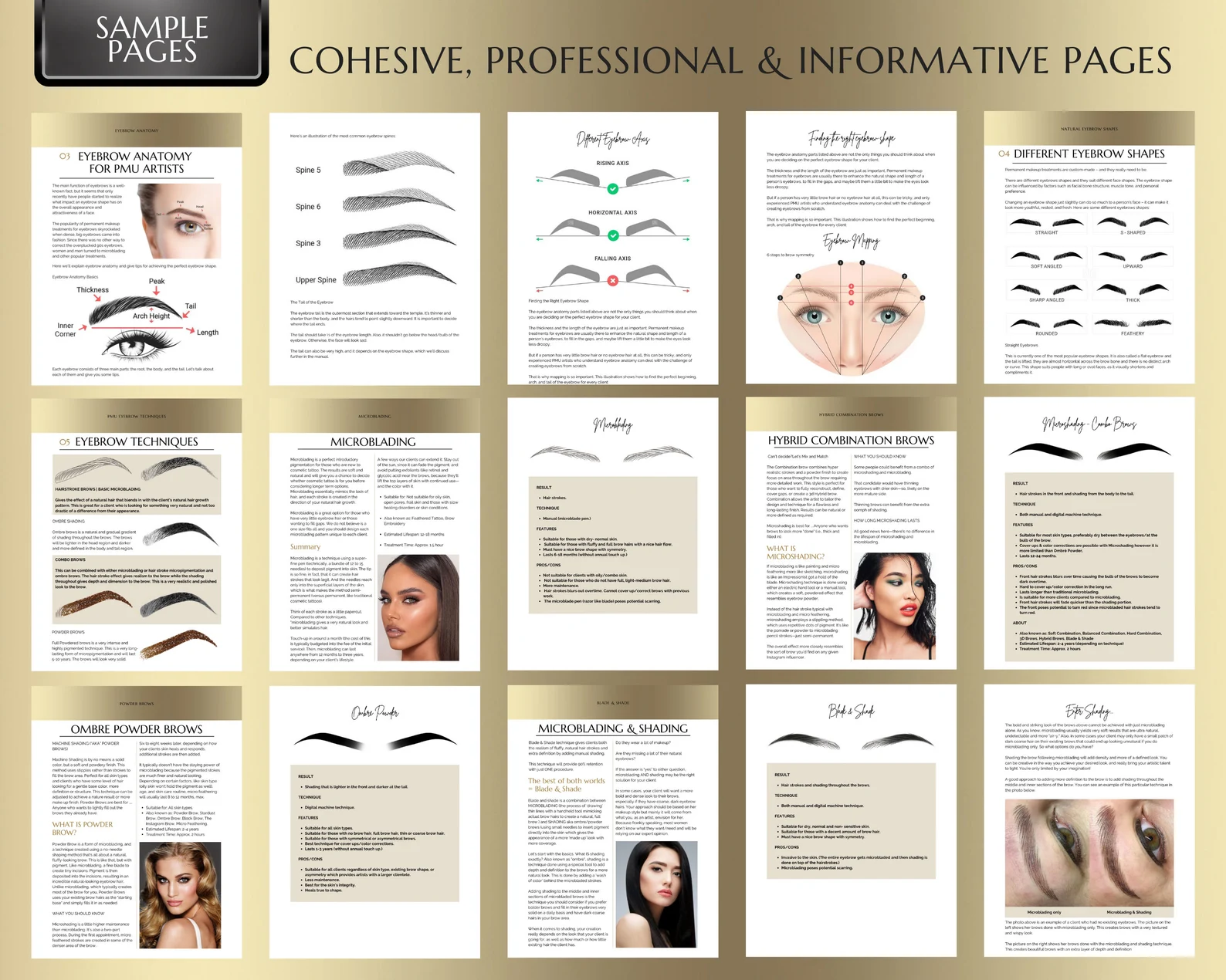 PMU Brows Training Manual - Image 4