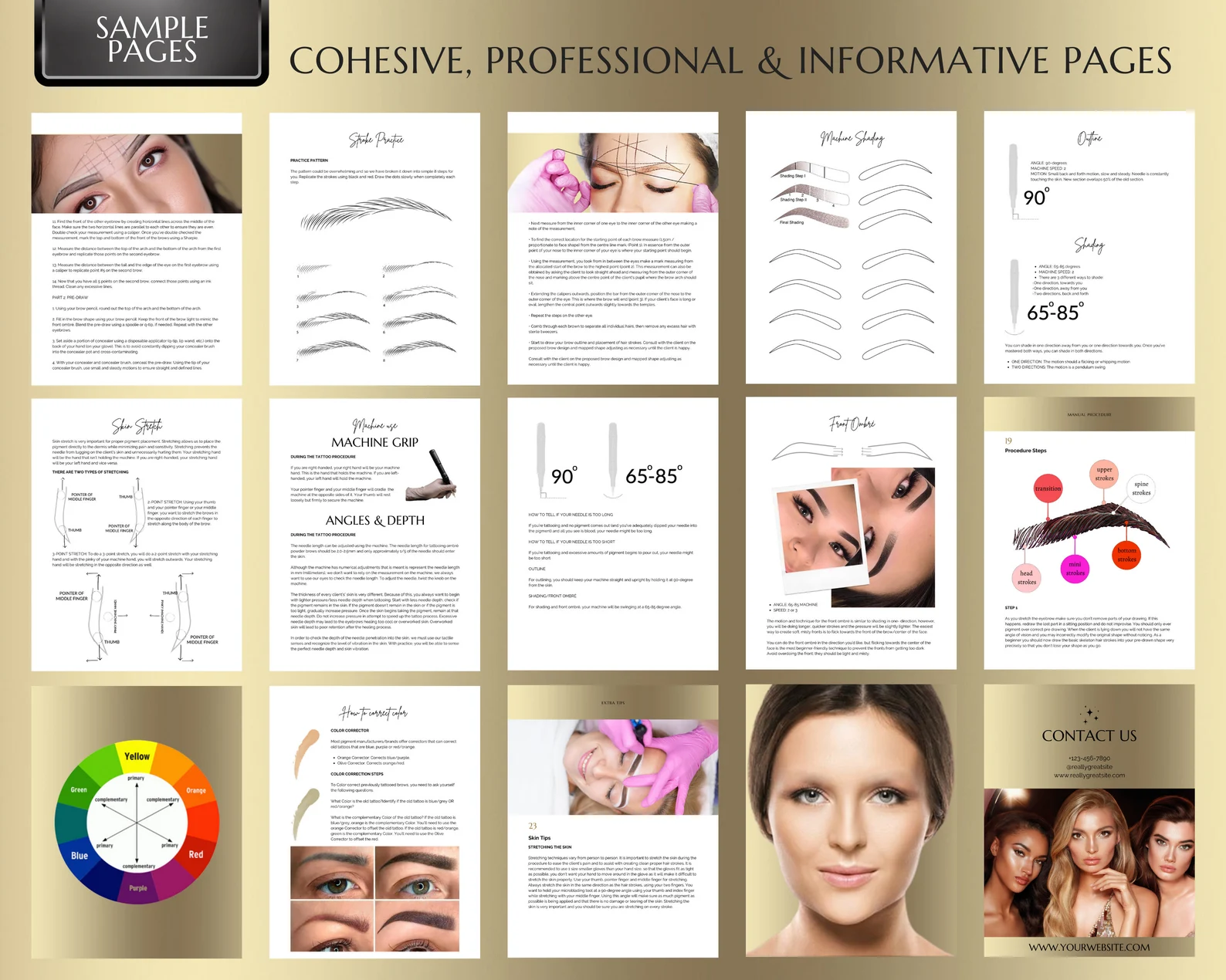 PMU Brows Training Manual - Image 5