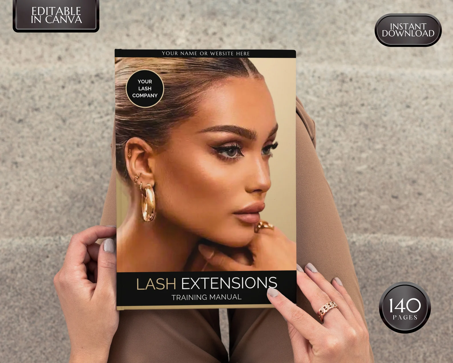 Eyelash Extension Training Manual + Canva Templates - Image 7