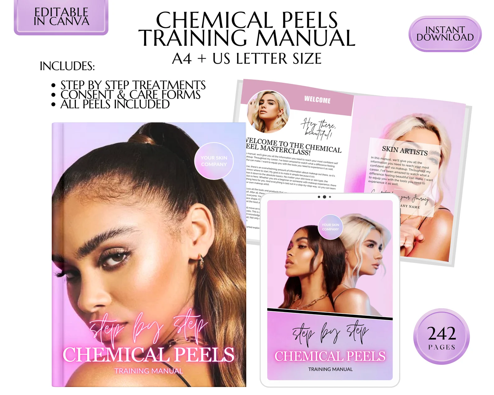 Chemical Peels Training Manual Kit