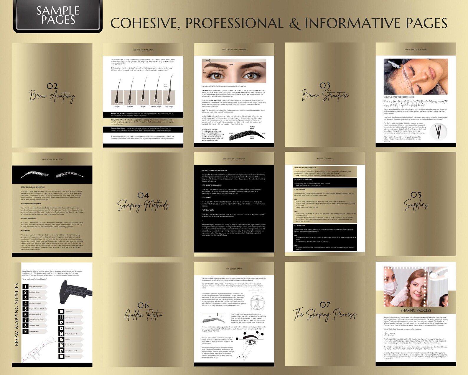 PMU Brow Mapping & Design Workbook - Image 2