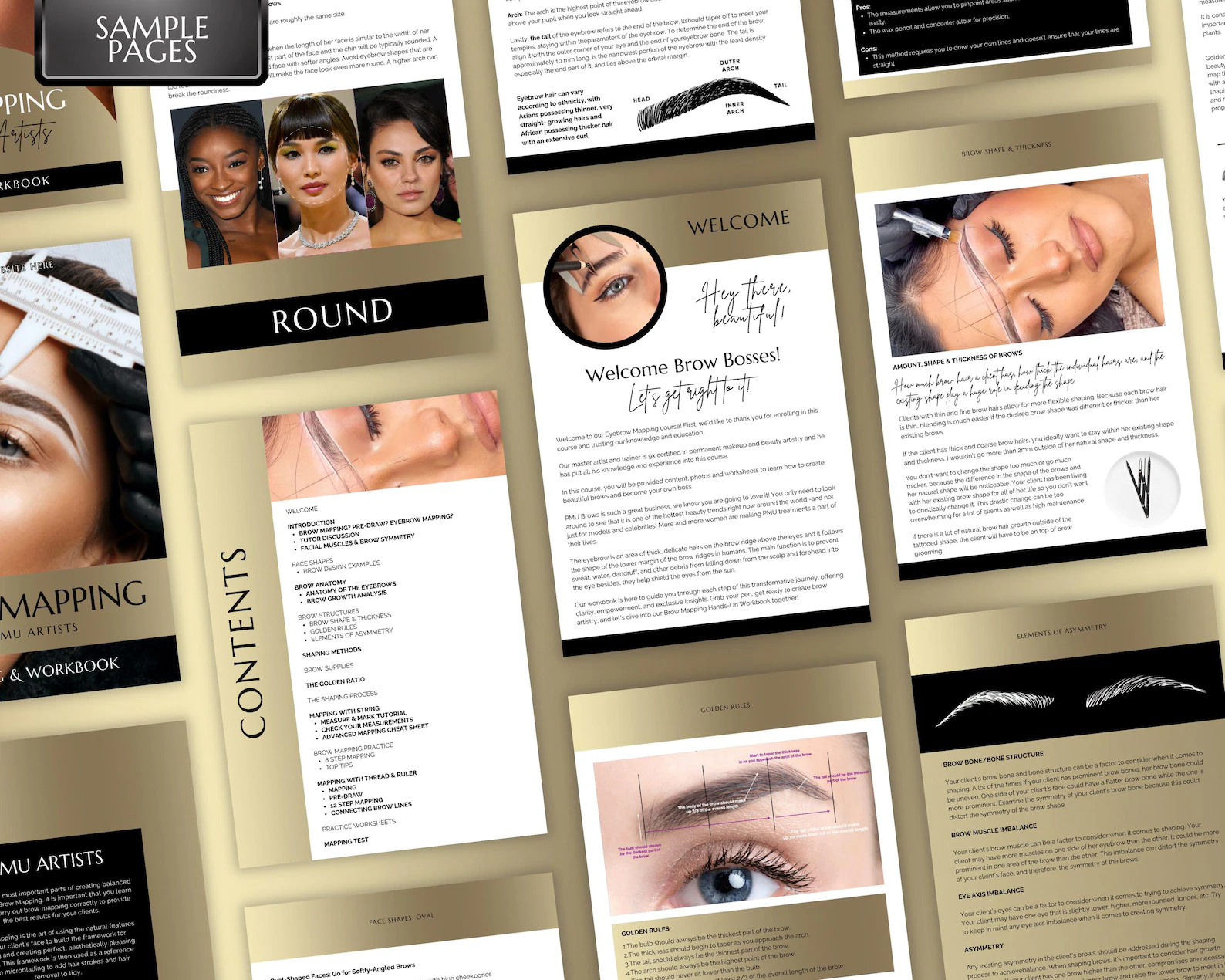PMU Brow Mapping & Design Workbook - Image 3