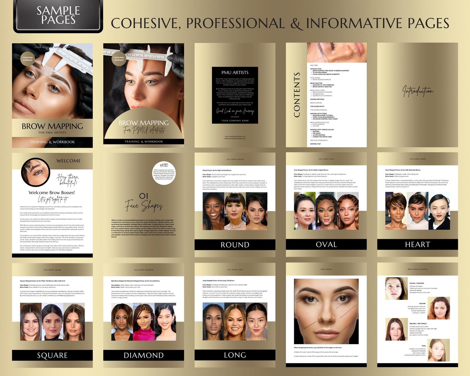 PMU Brow Mapping & Design Workbook - Image 4