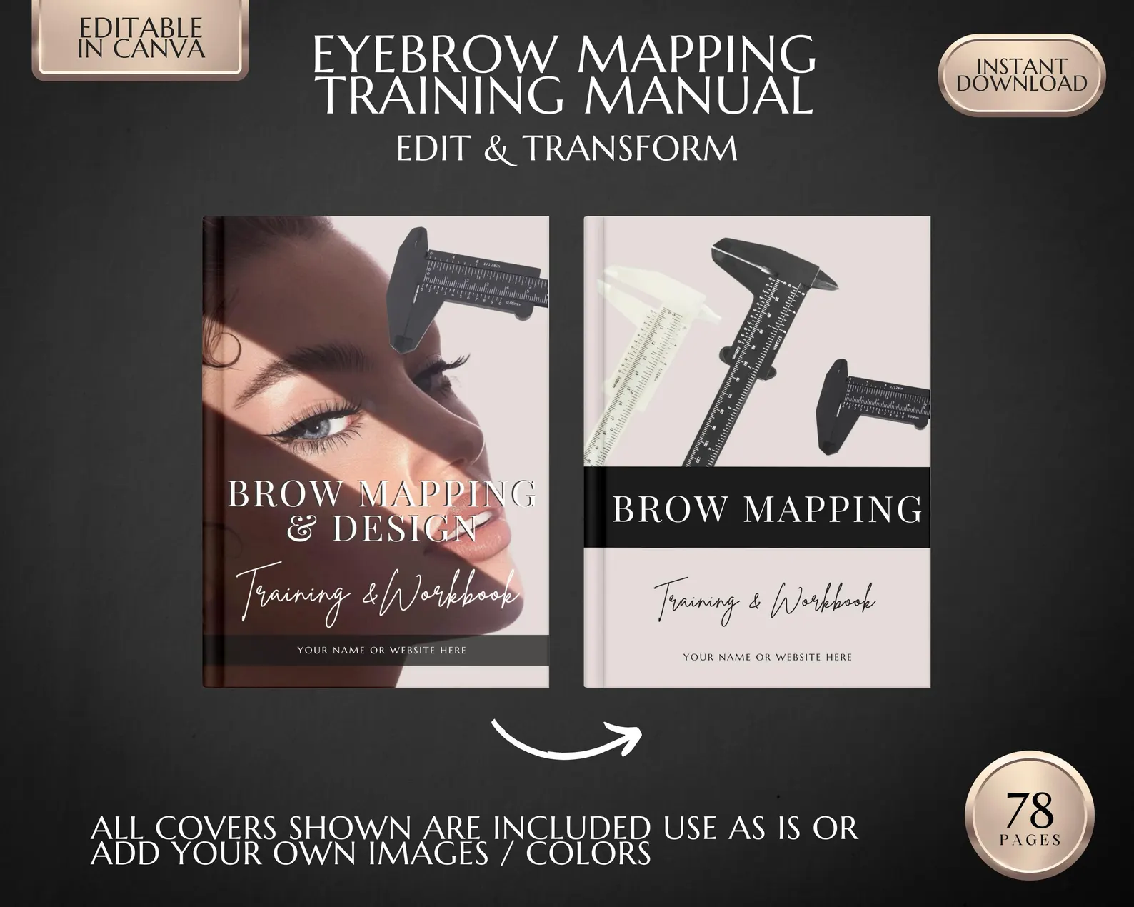 PMU Brow Mapping Techniques & Design Workbook - Image 3