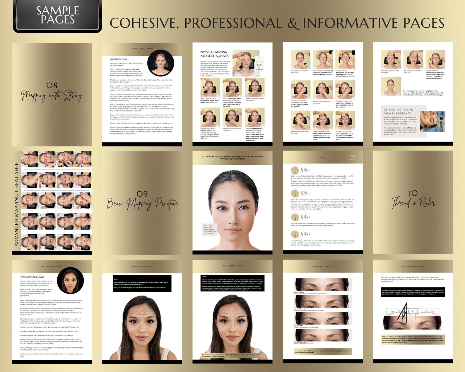 PMU Brow Mapping & Design Workbook - Image 7