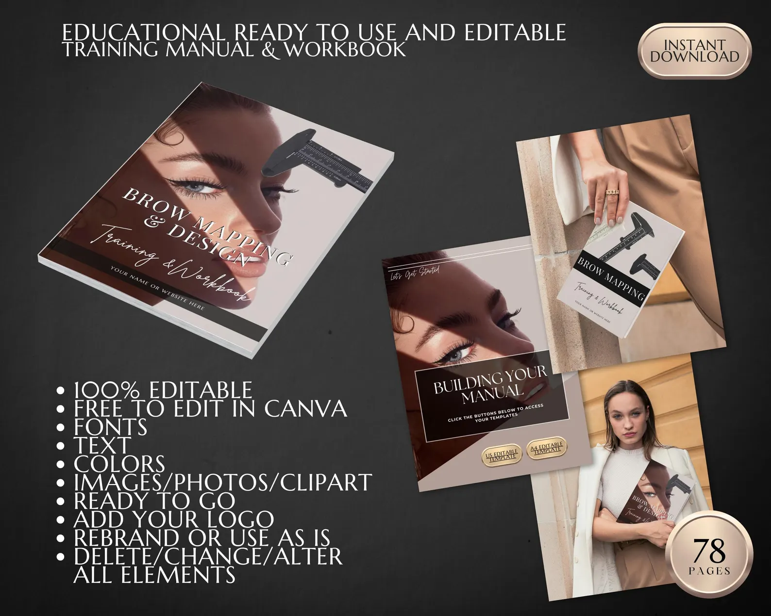 PMU Brow Mapping Techniques & Design Workbook - Image 8